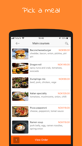 FoodCity App Screen 3