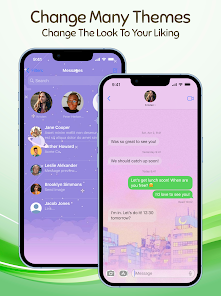 Captura de Pantalla 7 Message OS16 - Color Messenger android
