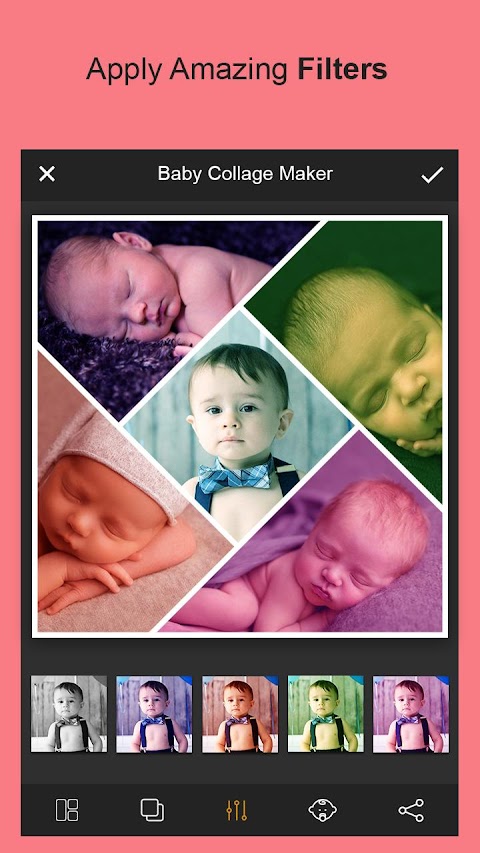 Baby Snaps Pics & Photo Collage Editorのおすすめ画像3