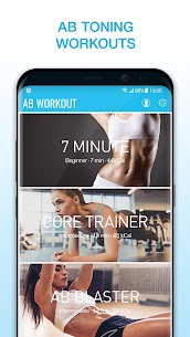 Free Mod 7M Ab Workout 💪 7 Minute Abs  Core Workouts 💦💦 4