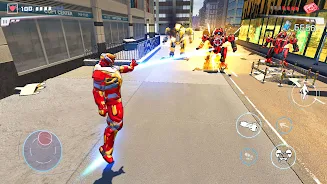 Iron Hero Game:Super City Hero Screenshot