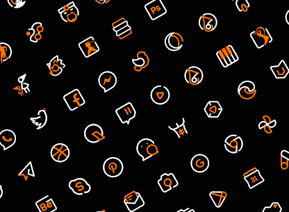 OrangeLine IconPack : LineX 5.1 3