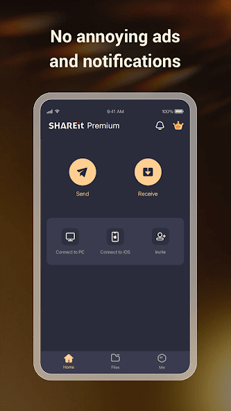 SHAREit Premium: Pure Share 1.1.68 APK + Mod (Unlimited money) untuk android