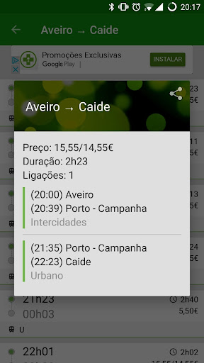 Comboios Screen 3
