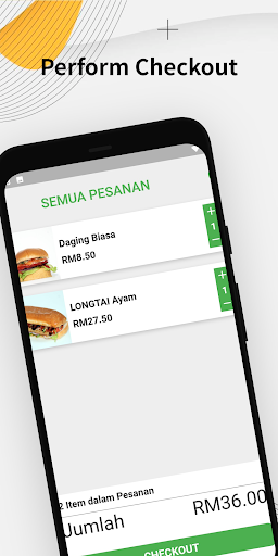 Otai Burger POS System Screen 3