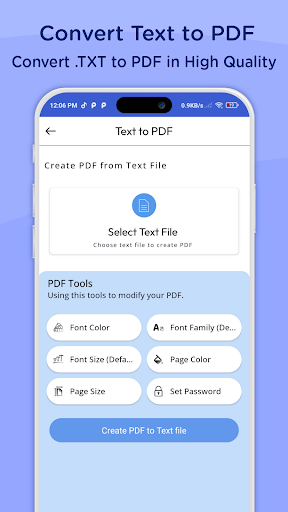 PDF Maker from image and text Screen 3