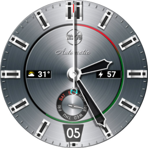 NTV414 - Classic watch face logo