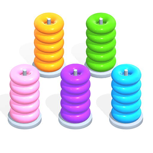 Aflaai Color Hoop Stack - Sort Puzzle APK