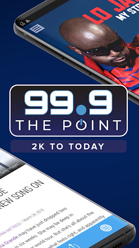 Screenshot of 99.9 The Point