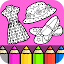 Fashion Dressup Beauty Coloring Book