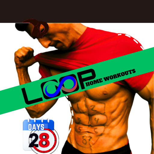 Home workout Loop burning plan logo