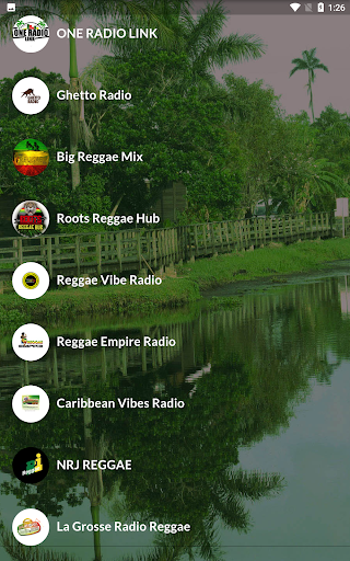 The Real Reggae - Live Radio Screen 2