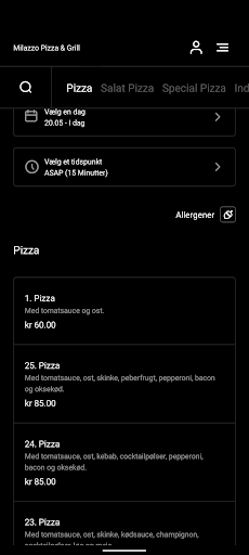 Milazzo Pizza & Grill Screen 3