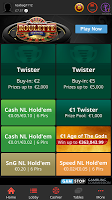 screenshot of Paddy Power Poker