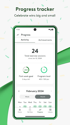 Screenshot of Hinge Health