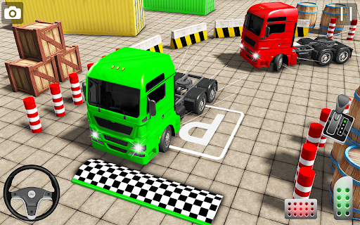 Real Euro Truck Parking Games Screen 3