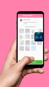 Imágen 4 Bad Bunny Animated Stickers android