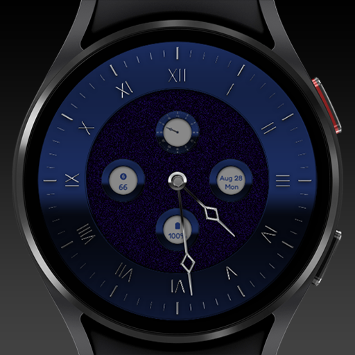 Blue And Pink Watch Face logo