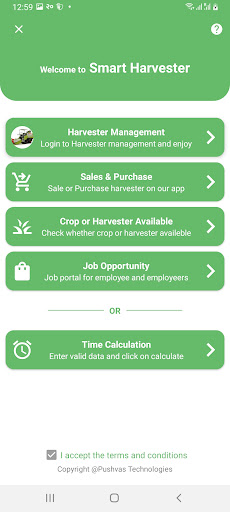 Smart Harvester - Management