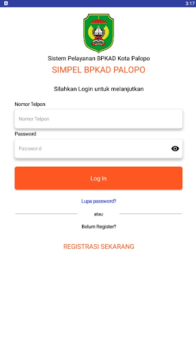 Simpel BPKAD Palopo Screen 2