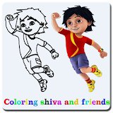Coloring Shiva Cartoon 2018 icon