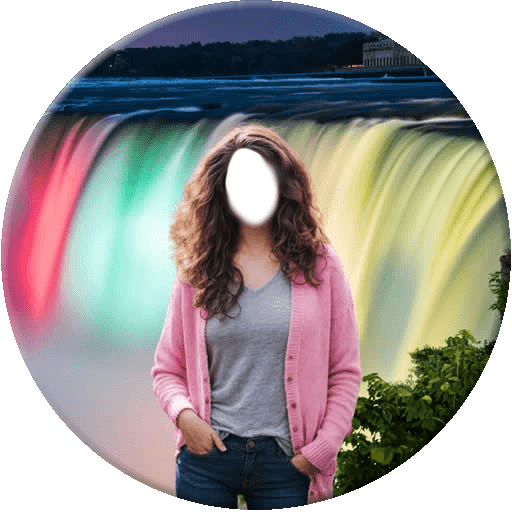 Waterfall Selfie - Niagra logo