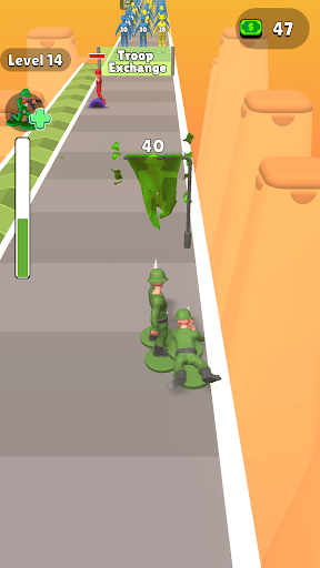 Android application Tiny Soldier screenshort