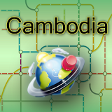 Cambodia Map icon