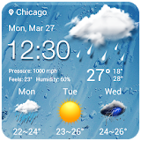 Weather report app& widget ⛅ . icon