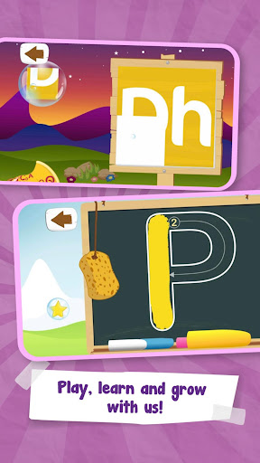 Screenshot of Preschool Alphabet & Numbers