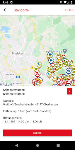 abfallApp Oberhausen Screen 3