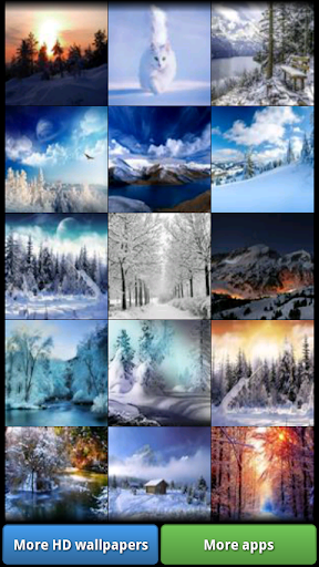 Winter Wonderland HD Wallpaper Screen 2