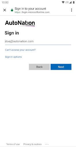 Android application CEP screenshort