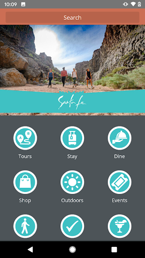 Android application Visit Santa Fe! screenshort