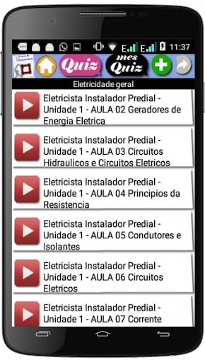 Curso de eletricidade Screen 2