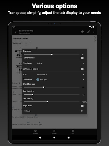 GuitarTab - Tabs and chords - Music & Audio - apps