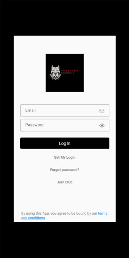 Android application Hometown Barbell screenshort
