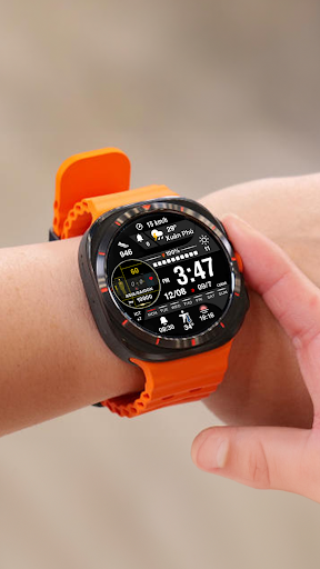 N-SPORT526 Digital Watch face screenshot 5