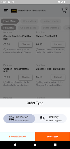 Paratha Box Screen 2