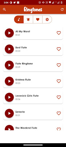 Flute Tones Screen 3