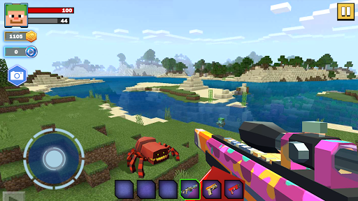 Fire Craft: 3D Pixel World androidhappy screenshots 2