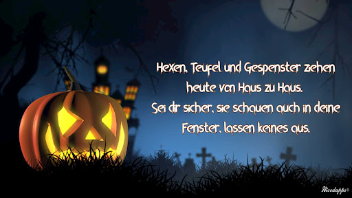 Android application Halloween-Sprüche screenshort