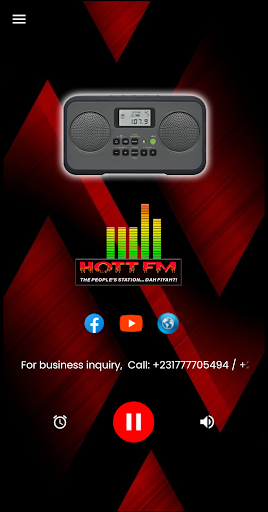 Android application HOTT FM 107.9 (Liberia) screenshort