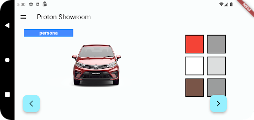 Proton 360 Showroom Screen 3