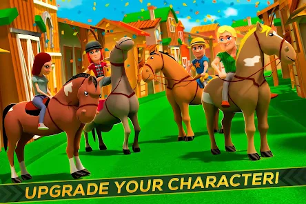 Cartoon Horse Riding: Run Race - Apps on Google Play