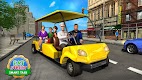 screenshot of Electric Car Taxi Driving Game