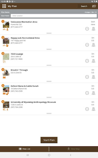 Screenshot of Visit Laramie Wyoming
