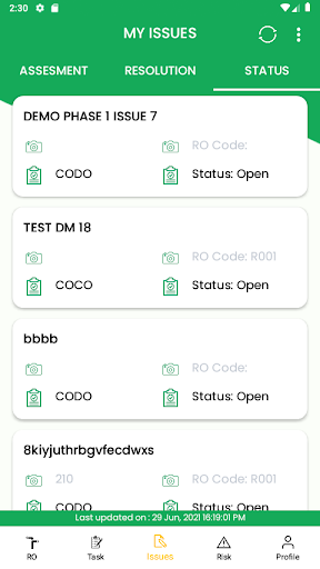 Jio-bp EPM Screen 3