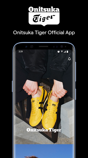 Android application Onitsuka Tiger Official App screenshort