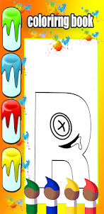 rainbow alphabet lore coloring